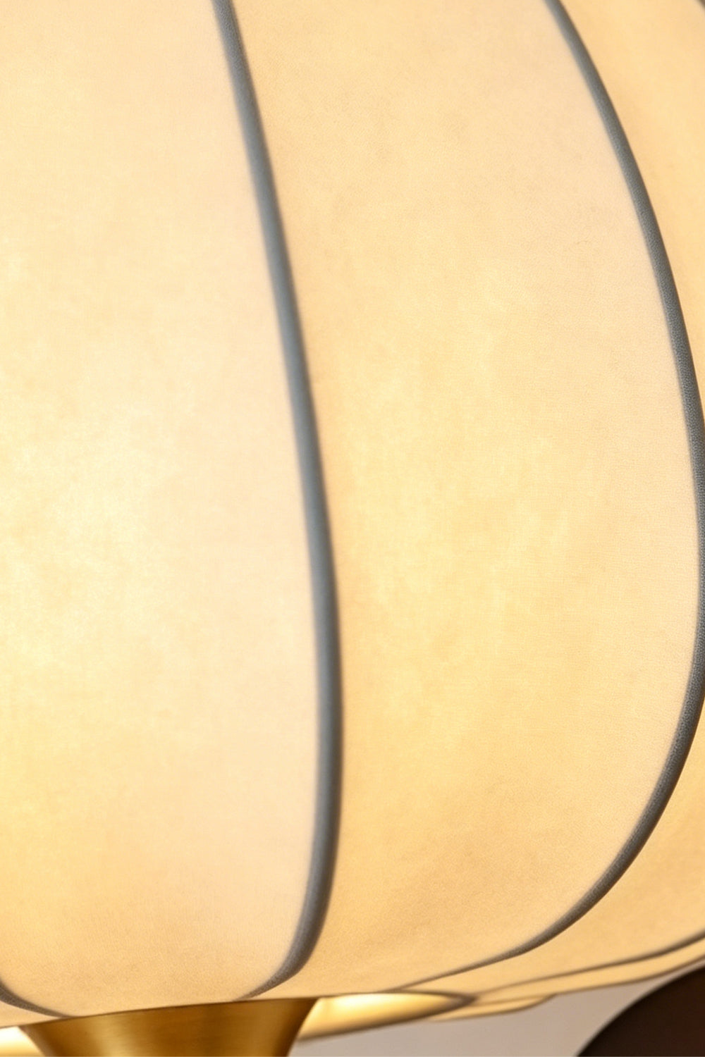 Baird Mid Century pumpkin Wall Lamp
