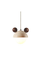 Bear Ear Travertine Pendant Lamp