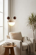 Bear Ear Travertine Pendant Lamp