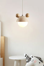 Bear Ear Travertine Pendant Lamp