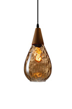 Besnier Rippled Glass Pendant Light