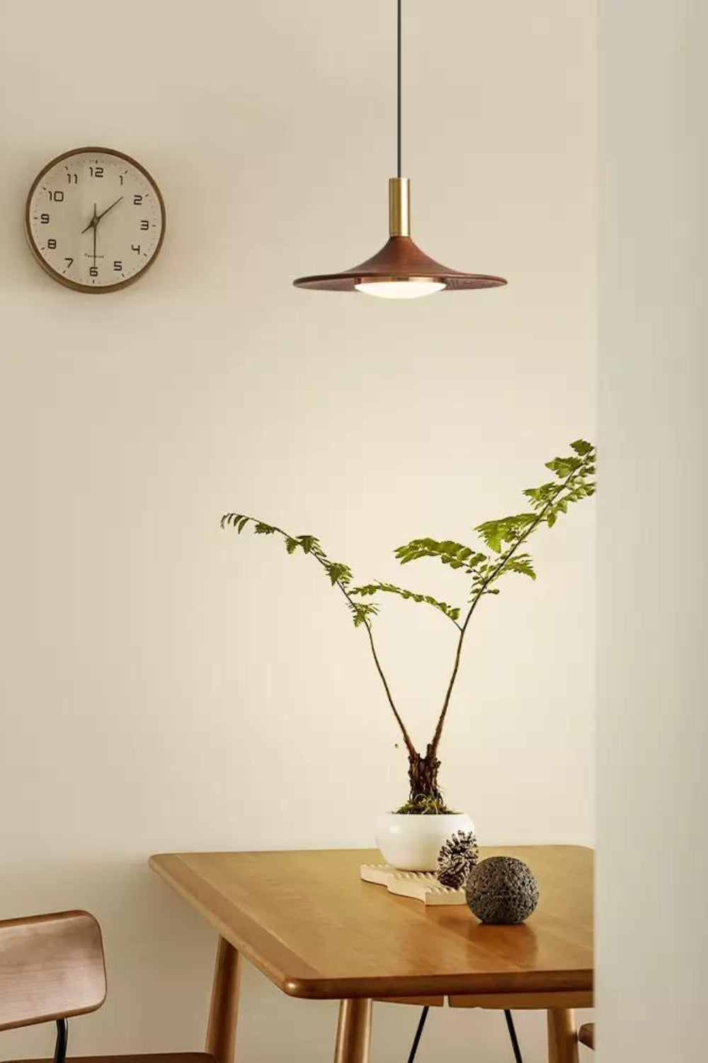 Black Walnut Pendant Lamp