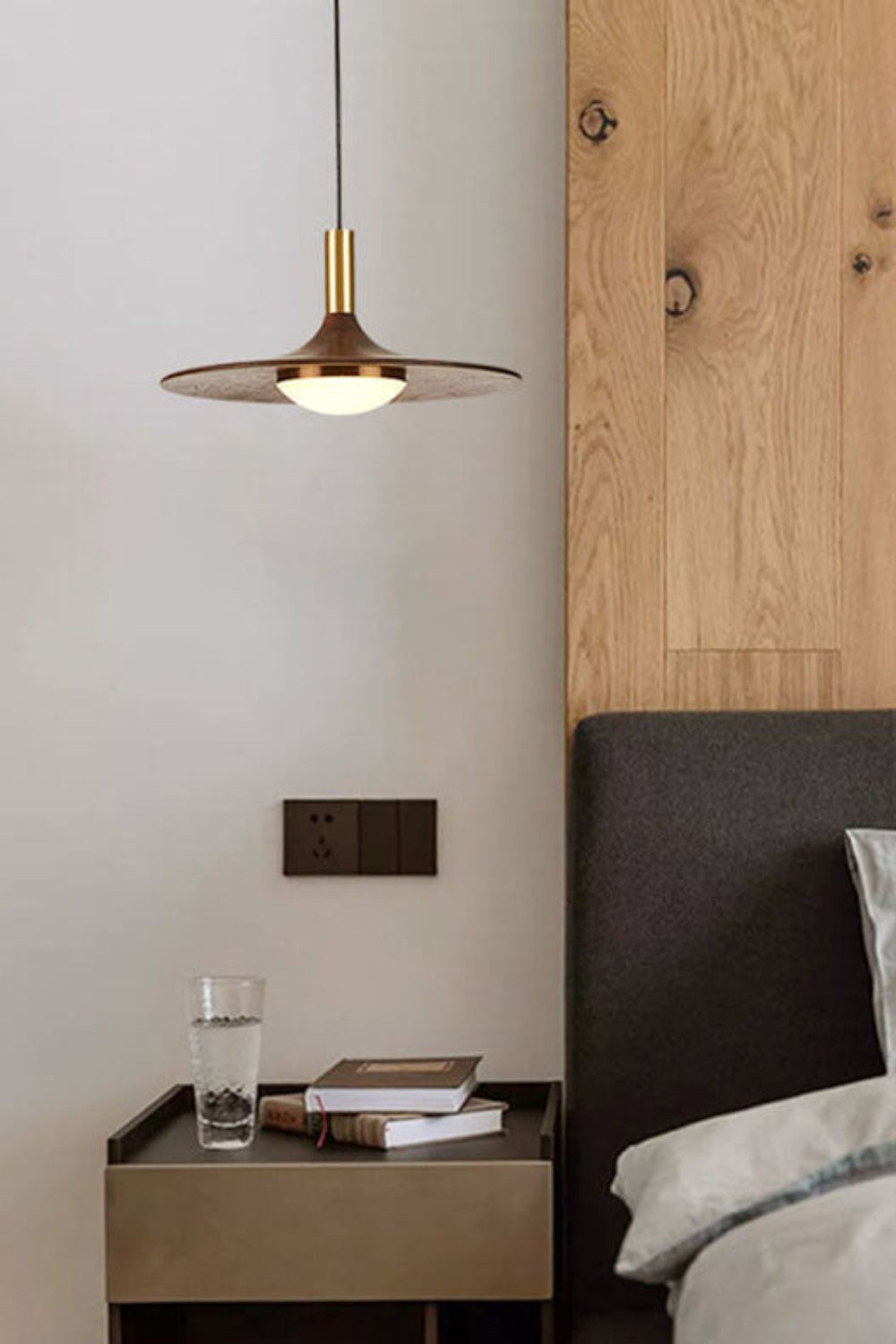 Black Walnut Pendant Lamp