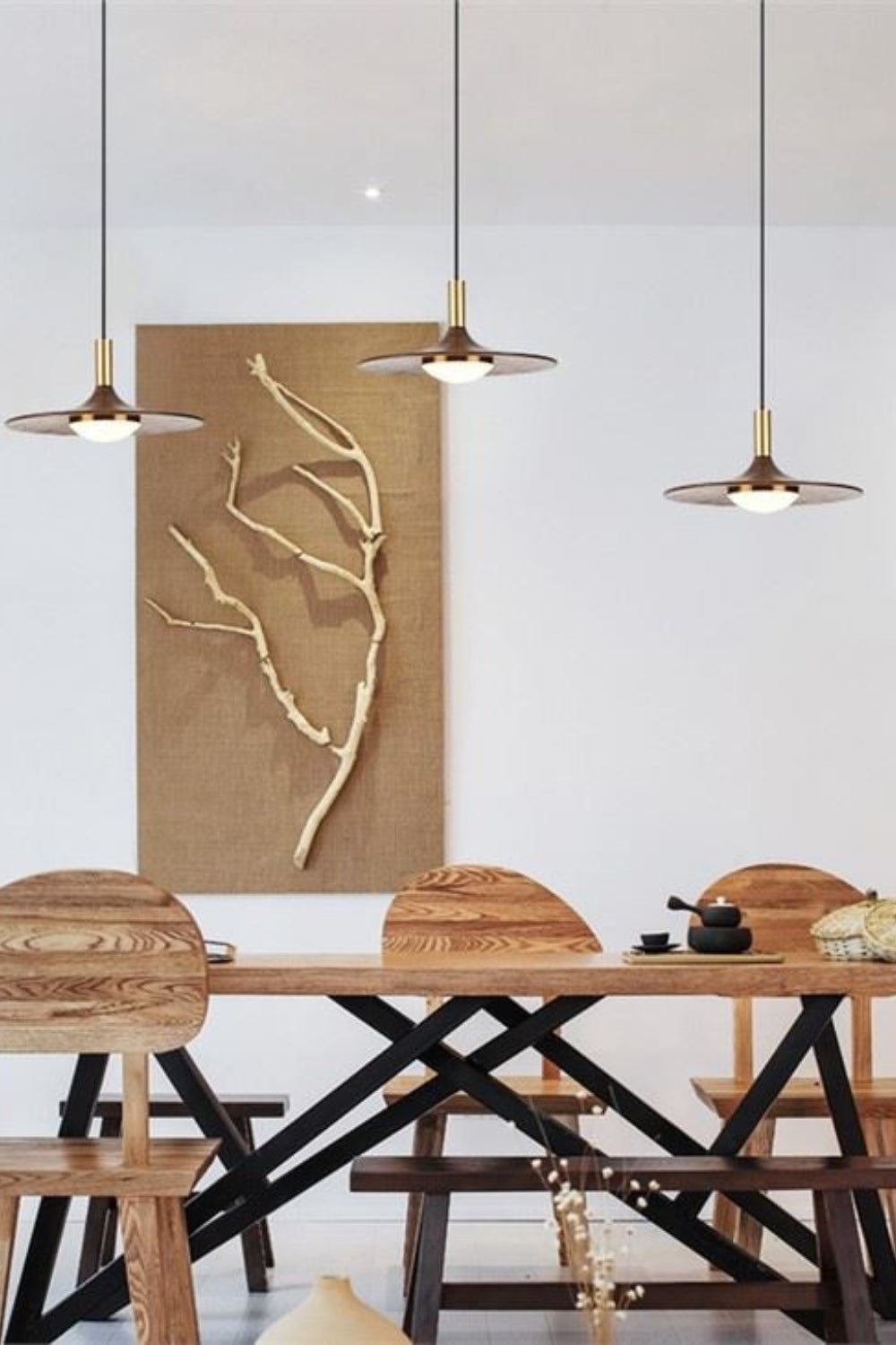Black Walnut Pendant Lamp
