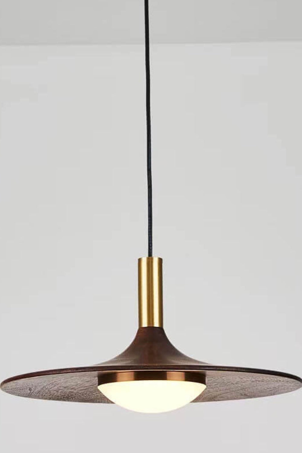 Black Walnut Pendant Lamp