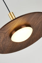 Black Walnut Pendant Lamp