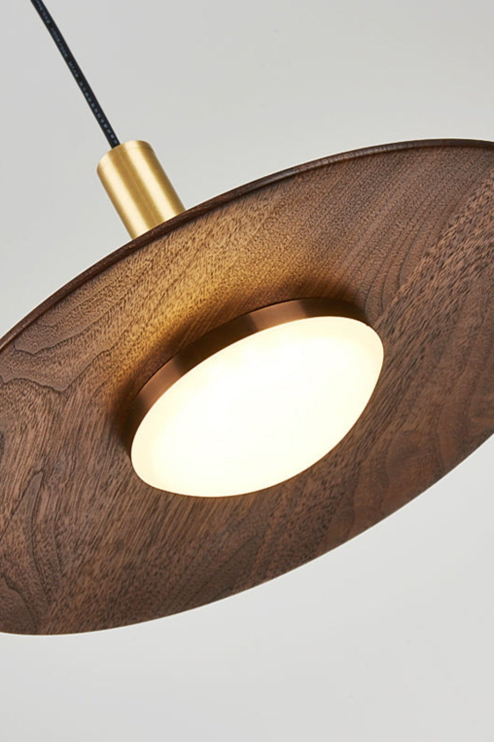 Black Walnut Pendant Lamp