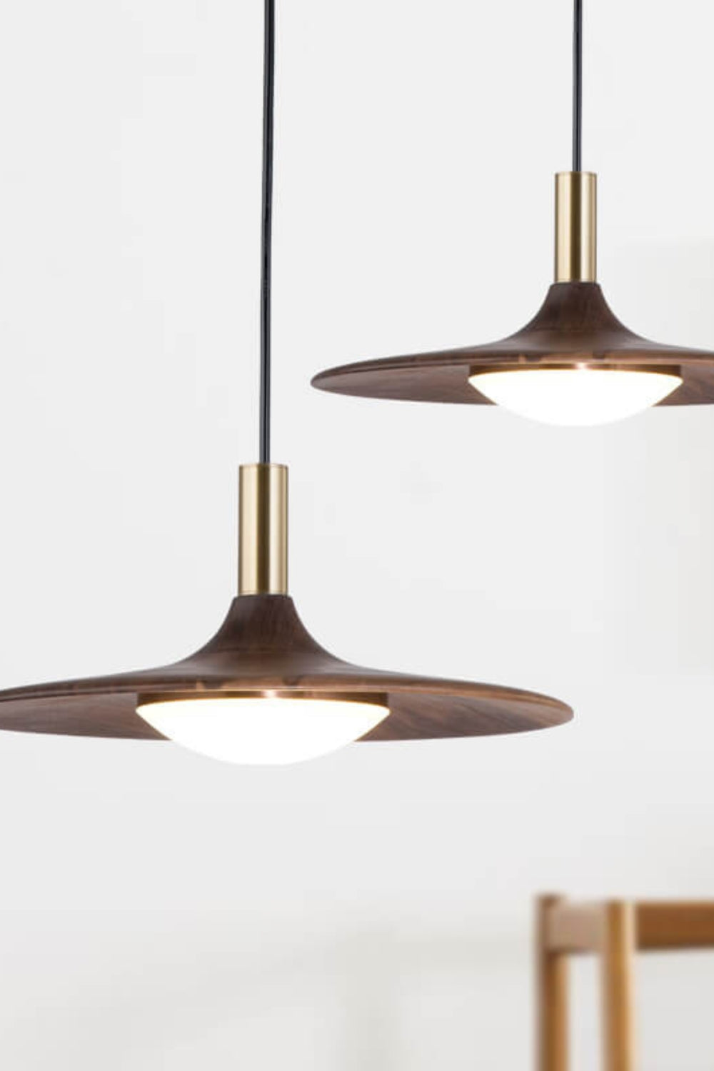 Black Walnut Pendant Lamp