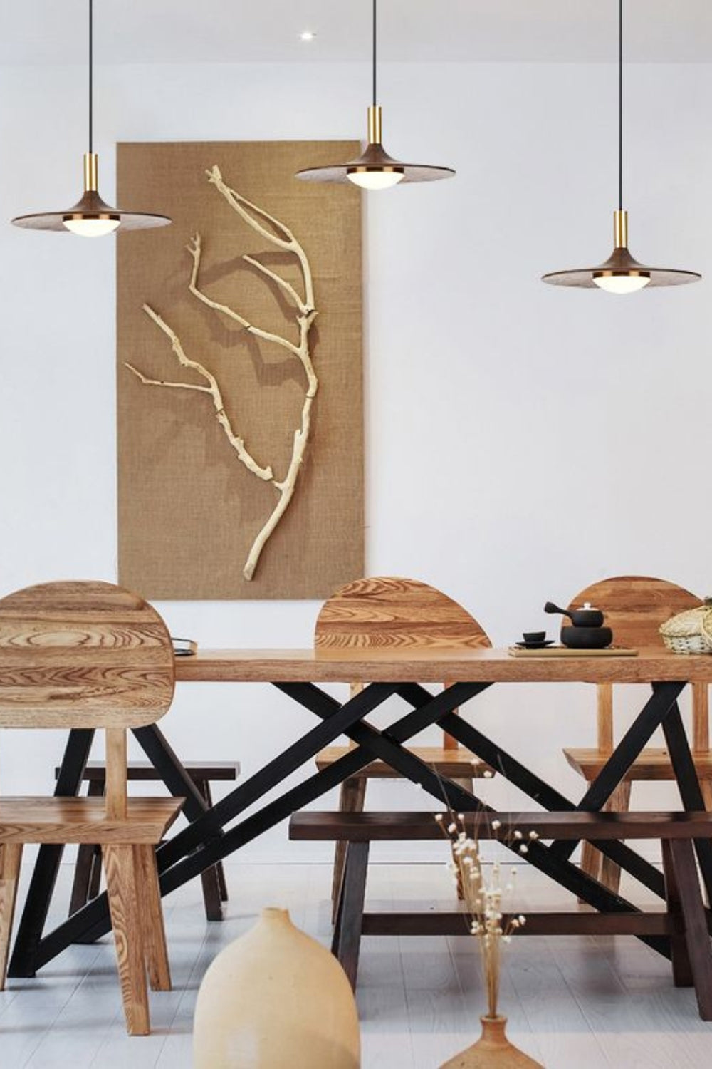 Black Walnut Pendant Lamp