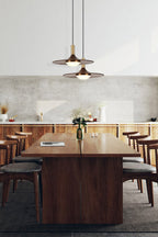 Black Walnut Pendant Lamp