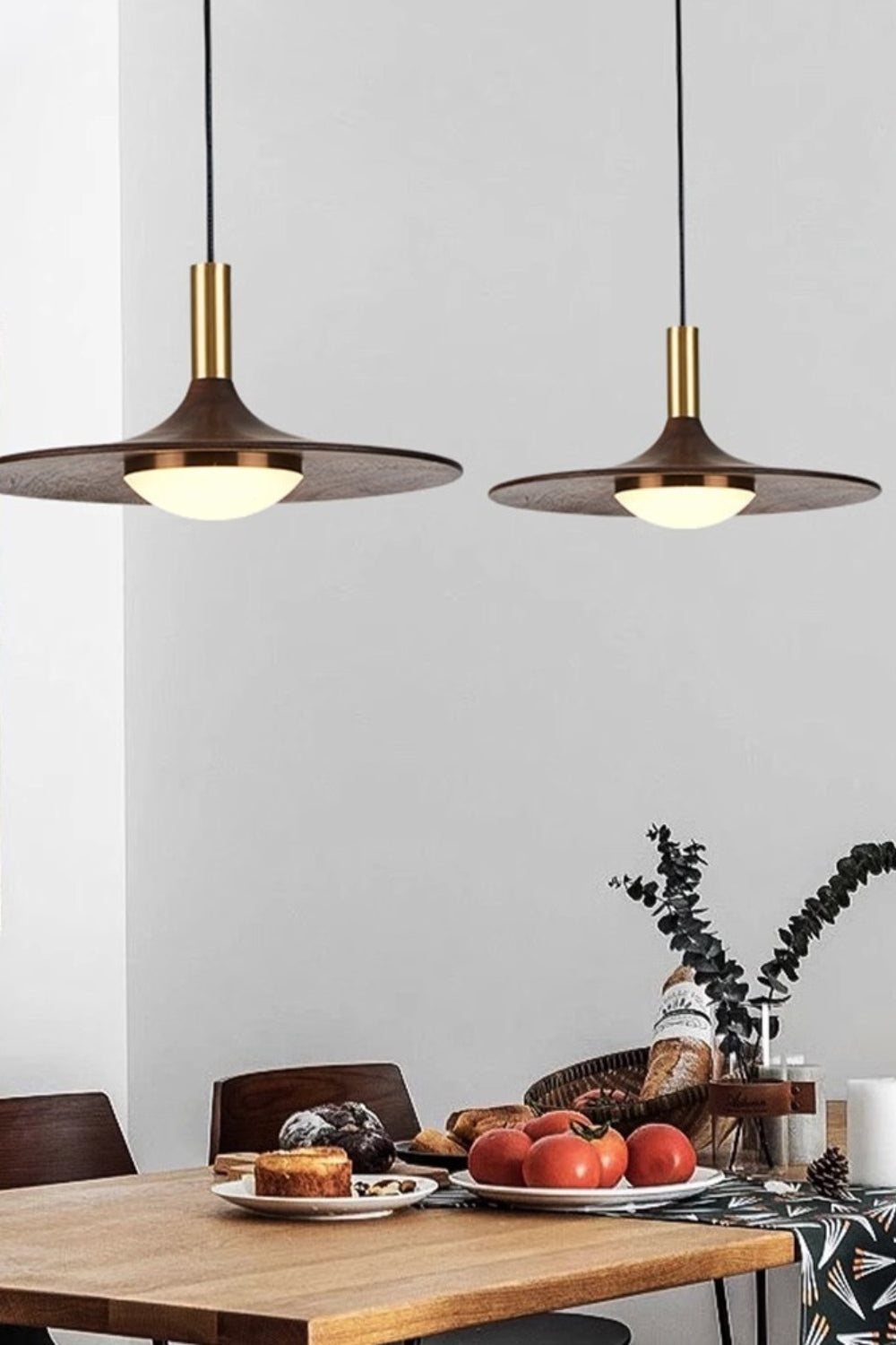 Black Walnut Pendant Lamp