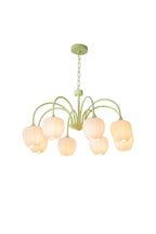 Blossom Tulip Matcha Chandelier