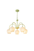 Blossom Tulip Matcha Chandelier