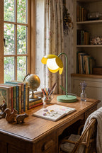Botanical Aura Metal Table Lamp