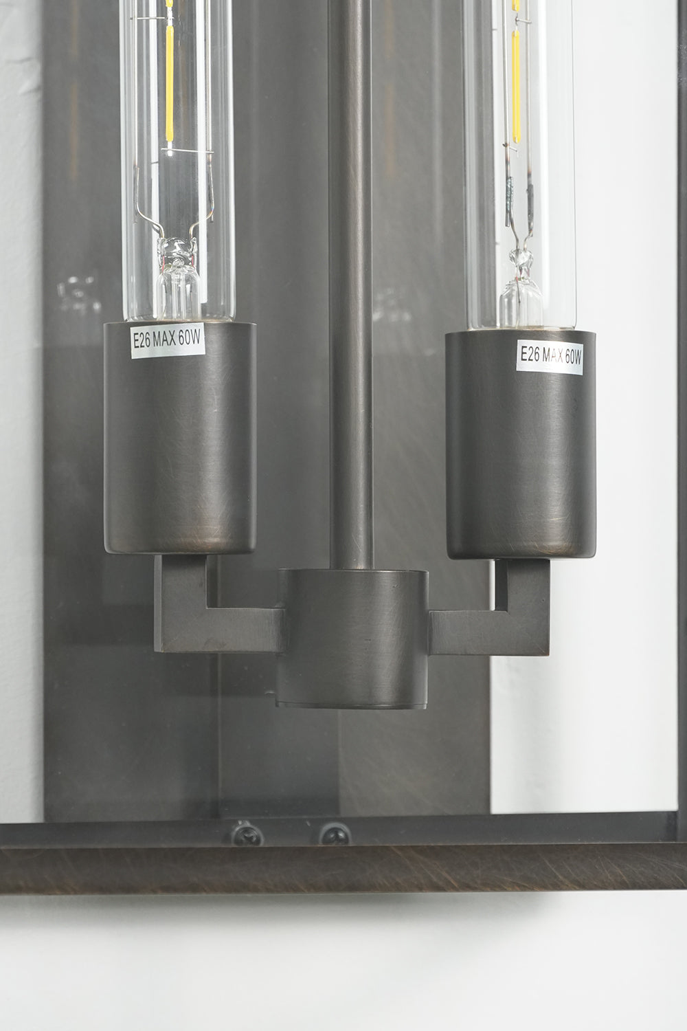 Brass Box Outdoor Wall Light