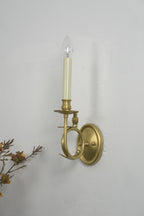 Brass Perched Bird Wall Light