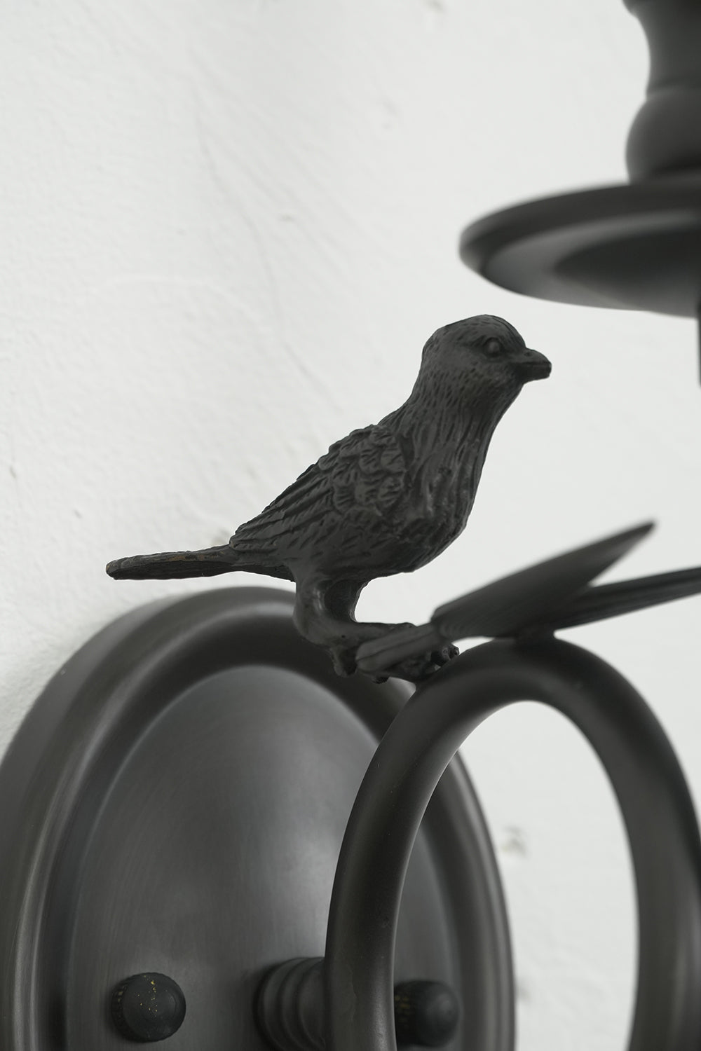 Brass Perched Bird Wall Light