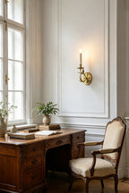 Brass Perched Bird Wall Light