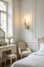 Brass Perched Bird Wall Light