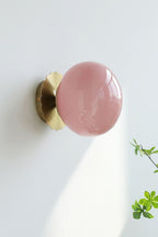 Bubble Glass Marshmallow Sconces