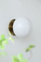 Bubble Glass Marshmallow Sconces