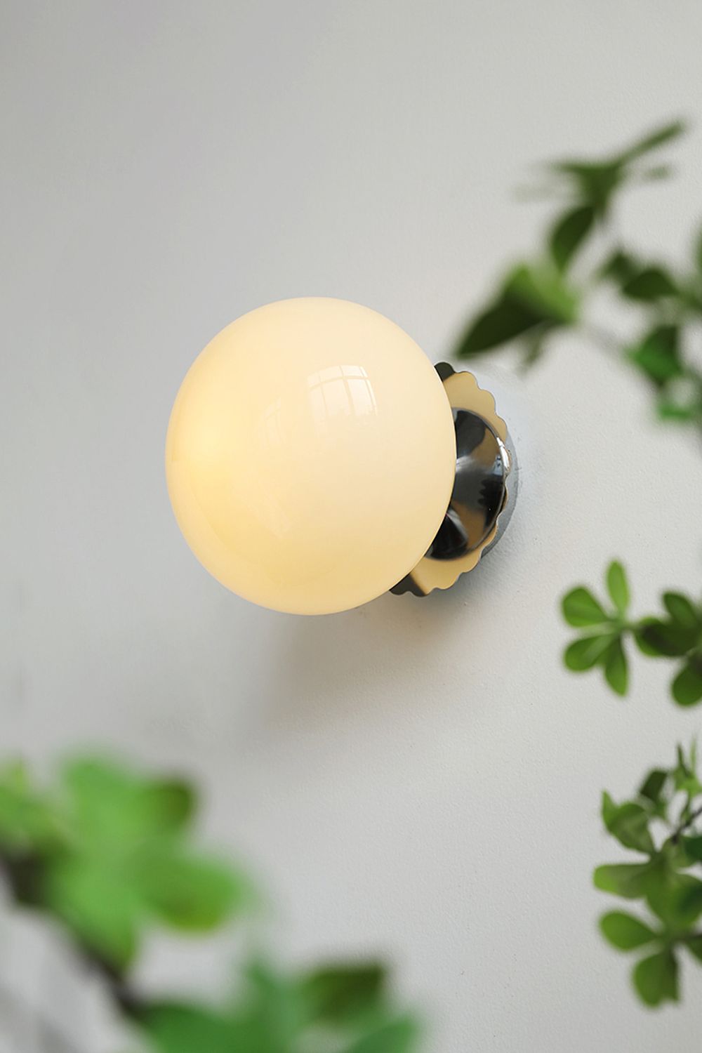 Bubble Glass Marshmallow Sconces