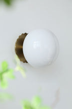 Bubble Glass Marshmallow Sconces