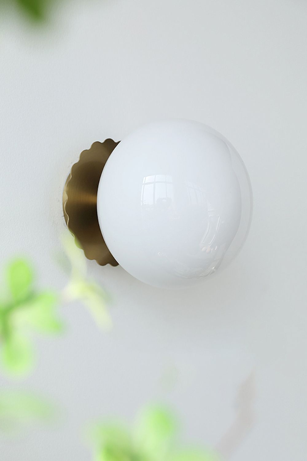 Bubble Glass Marshmallow Sconces