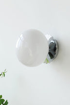 Bubble Glass Marshmallow Sconces