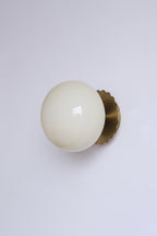 Bubble Glass Marshmallow Sconces