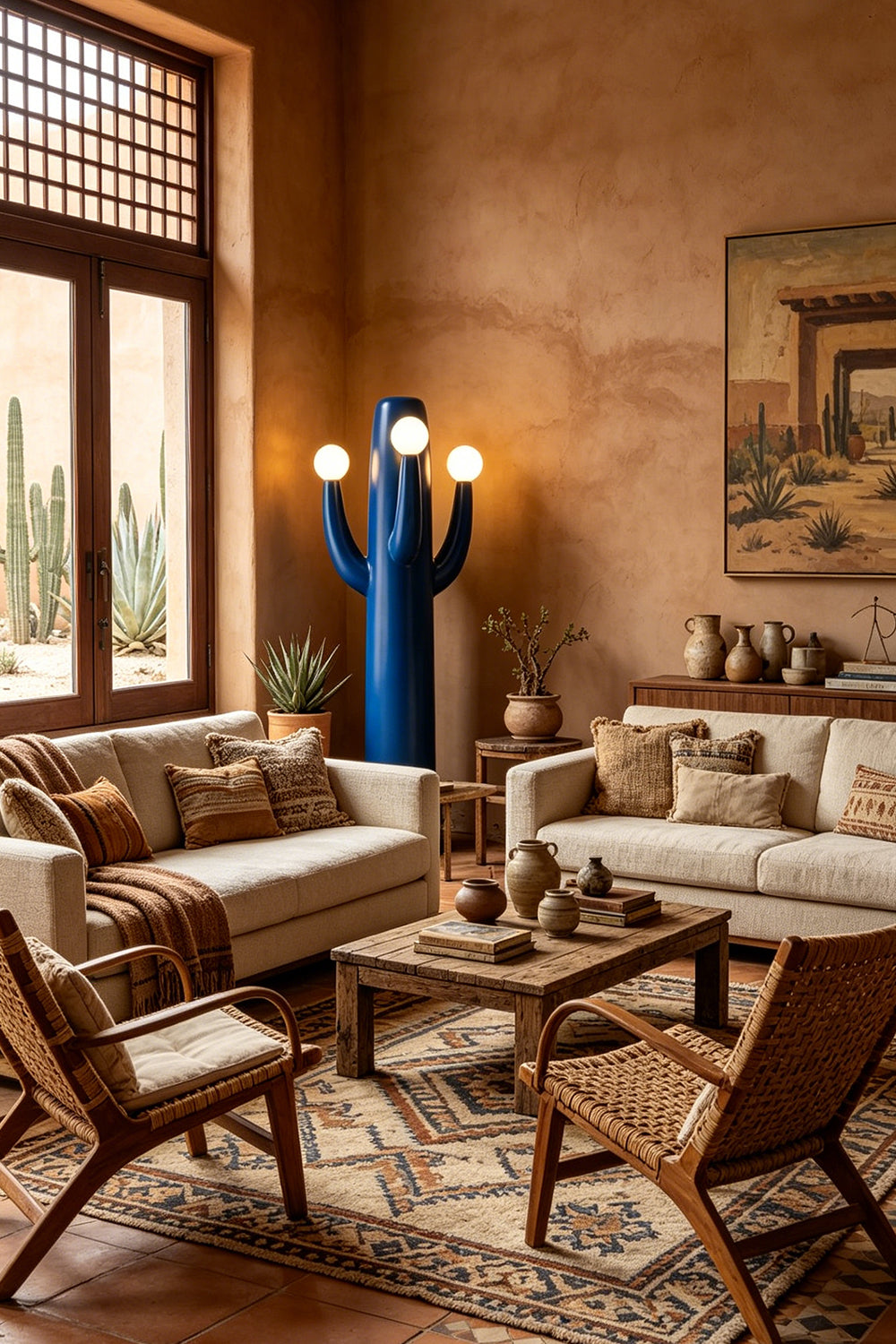 Cactus Luma Totem Floor Lamp