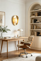 Caeliform Aurelia Alabaster Wall Lamp
