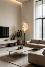 Calla Muse Resin Floor Lamp