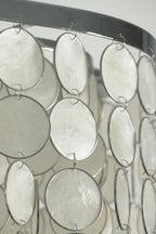 Capiz Shell Elongated  Chandelier