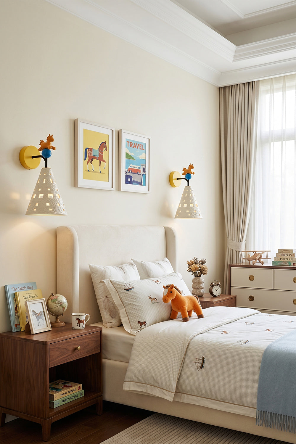 Carousel Horizon Ceramic Wall Sconce