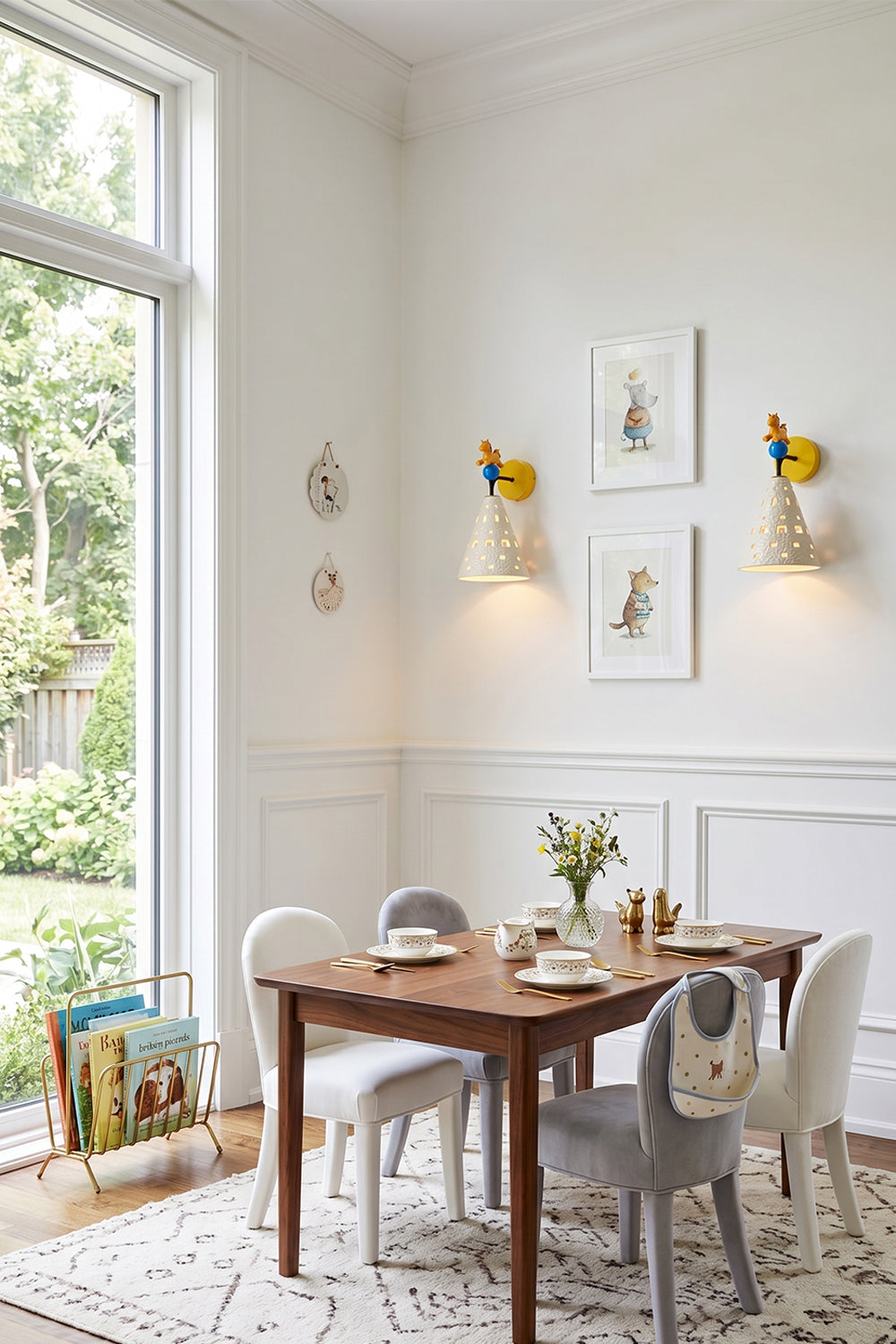 Carousel Horizon Ceramic Wall Sconce
