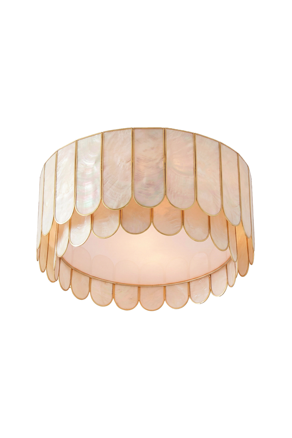 Ceiling Luxury Shell Ceiling Light
