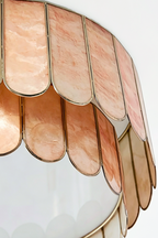 Ceiling Luxury Shell Ceiling Light