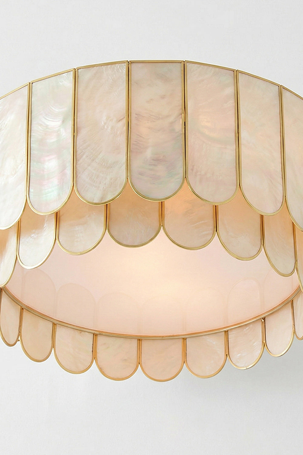 Ceiling Luxury Shell Ceiling Light