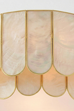 Ceiling Luxury Shell Ceiling Light