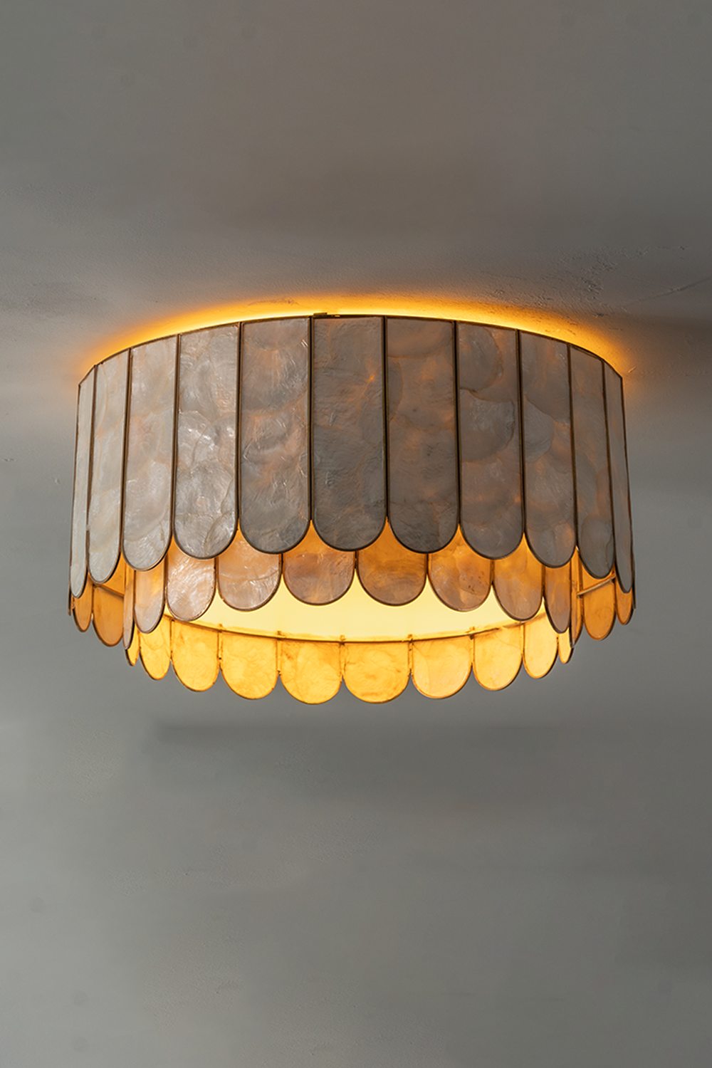 Ceiling Luxury Shell Ceiling Light