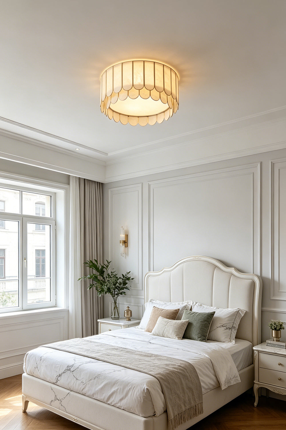 Ceiling Luxury Shell Ceiling Light
