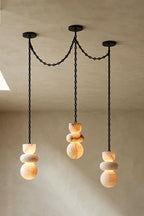 Celestial Alabaster Chandelier