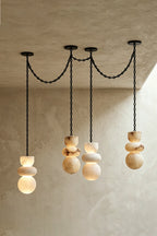 Celestial Alabaster Chandelier