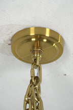 Celestial Glass Cascade Chandelier