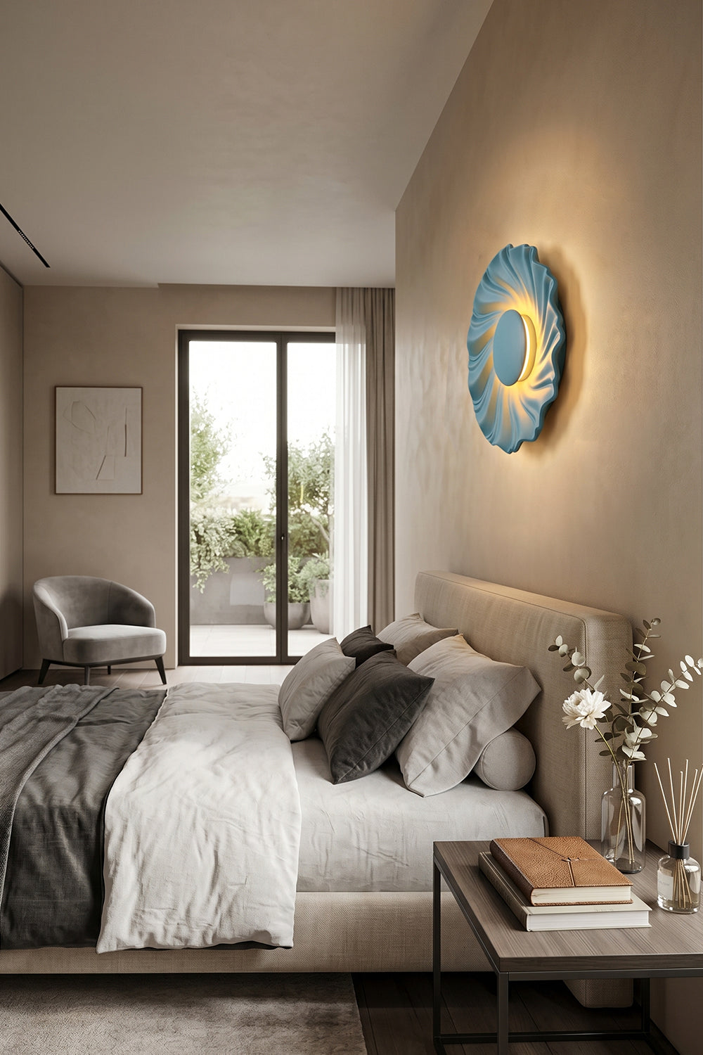 Centripetal Solstice Metal Wall Lamp
