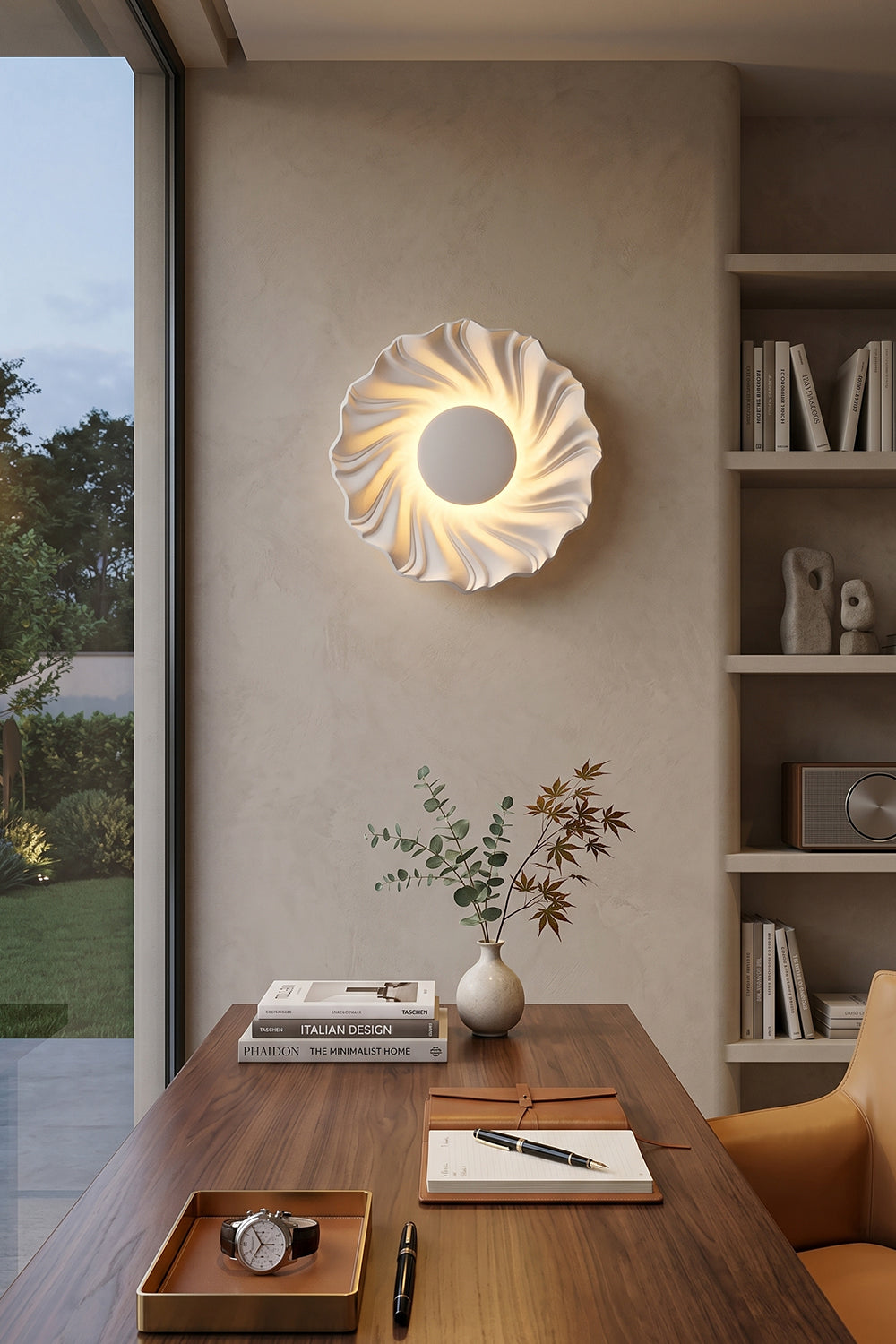 Centripetal Solstice Metal Wall Lamp