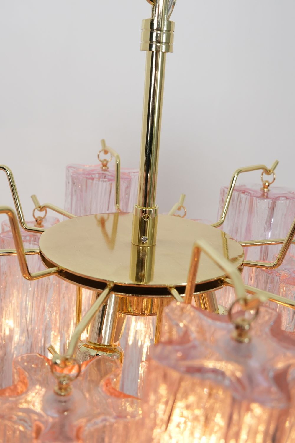 Classic Italian Art Rose Chandelier