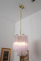 Classic Italian Art Rose Chandelier