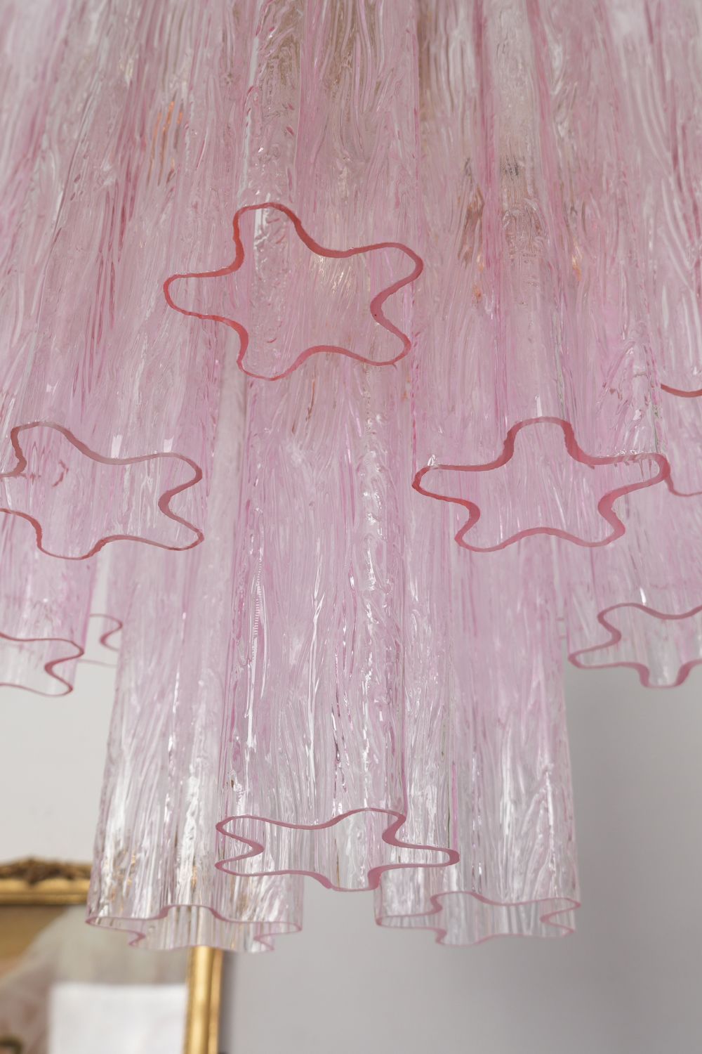 Classic Italian Art Rose Chandelier
